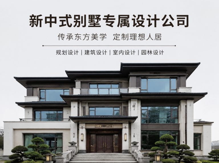 市辖区现代简约别墅设计与整装
